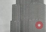 Standbild Empire State Building offizielle Eröffnung New York City USA, 1931, aus Sekunde 17 historischem Filmmaterial Videoclip 65675023629