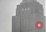 Standbild Empire State Building offizielle Eröffnung New York City USA, 1931, aus Sekunde 19 historischem Filmmaterial Videoclip 65675023629