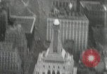 Standbild Empire State Building offizielle Eröffnung New York City USA, 1931, aus Sekunde 31 historischem Filmmaterial Videoclip 65675023629