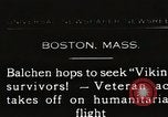 Standbild Oberst Balchen zur Rettung der Überlebenden Viking Boston Massachusetts USA, 1931, aus Sekunde 1 historischem Filmmaterial Videoclip 65675023630