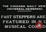 Image of Fast steppers in musical comedy Chicago Illinois USA, 1931, second 3 stock footage video 65675023635