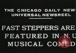 Image of Fast steppers in musical comedy Chicago Illinois USA, 1931, second 4 stock footage video 65675023635