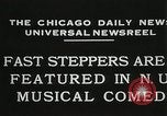 Image of Fast steppers in musical comedy Chicago Illinois USA, 1931, second 5 stock footage video 65675023635