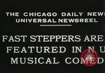 Image of Fast steppers in musical comedy Chicago Illinois USA, 1931, second 8 stock footage video 65675023635