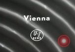 Image of introduction of Walkie Talkie in a hotel Vienna Austria, 1958, second 5 stock footage video 65675023637