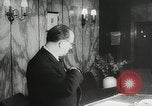 Image of introduction of Walkie Talkie in a hotel Vienna Austria, 1958, second 15 stock footage video 65675023637