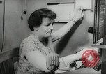 Image of introduction of Walkie Talkie in a hotel Vienna Austria, 1958, second 18 stock footage video 65675023637