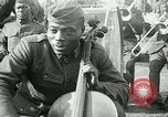 Image of African American soldiers playing musical instruments United States USA, 1917, second 27 stock footage video 65675023645