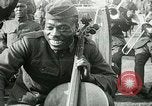 Image of African American soldiers playing musical instruments United States USA, 1917, second 28 stock footage video 65675023645