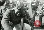 Image of African American soldiers playing musical instruments United States USA, 1917, second 29 stock footage video 65675023645