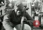 Image of African American soldiers playing musical instruments United States USA, 1917, second 34 stock footage video 65675023645