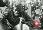 Image of African American soldiers playing musical instruments United States USA, 1917, second 38 stock footage video 65675023645