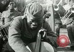 Image of African American soldiers playing musical instruments United States USA, 1917, second 39 stock footage video 65675023645