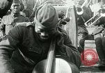 Image of African American soldiers playing musical instruments United States USA, 1917, second 40 stock footage video 65675023645