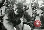 Image of African American soldiers playing musical instruments United States USA, 1917, second 42 stock footage video 65675023645
