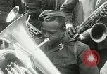 Image of African American soldiers playing musical instruments United States USA, 1917, second 61 stock footage video 65675023645