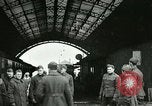 Standbild US-Truppen an den YMCA in Koblenz im Ersten Weltkrieg Koblenz Deutschland, 1918, aus Sekunde 16 historischem Filmmaterial Videoclip 65675023646