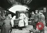 Standbild US-Truppen an den YMCA in Koblenz im Ersten Weltkrieg Koblenz Deutschland, 1918, aus Sekunde 31 historischem Filmmaterial Videoclip 65675023646