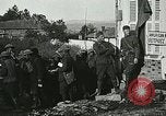 Image of Red Cross staff distribute hot chocolate to soldiers Chatel Chehery France, 1918, second 4 stock footage video 65675023650