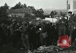 Image of Red Cross staff distribute hot chocolate to soldiers Chatel Chehery France, 1918, second 16 stock footage video 65675023650