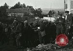 Image of Red Cross staff distribute hot chocolate to soldiers Chatel Chehery France, 1918, second 17 stock footage video 65675023650