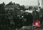 Image of Red Cross staff distribute hot chocolate to soldiers Chatel Chehery France, 1918, second 21 stock footage video 65675023650