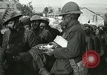 Image of Red Cross staff distribute hot chocolate to soldiers Chatel Chehery France, 1918, second 23 stock footage video 65675023650