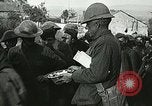Image of Red Cross staff distribute hot chocolate to soldiers Chatel Chehery France, 1918, second 24 stock footage video 65675023650