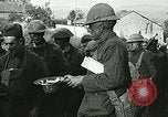 Image of Red Cross staff distribute hot chocolate to soldiers Chatel Chehery France, 1918, second 31 stock footage video 65675023650