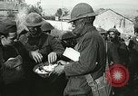 Image of Red Cross staff distribute hot chocolate to soldiers Chatel Chehery France, 1918, second 32 stock footage video 65675023650