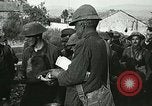 Image of Red Cross staff distribute hot chocolate to soldiers Chatel Chehery France, 1918, second 42 stock footage video 65675023650