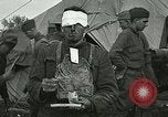 Image of Red Cross staff distribute hot chocolate to soldiers Chatel Chehery France, 1918, second 52 stock footage video 65675023650