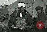 Image of Red Cross staff distribute hot chocolate to soldiers Chatel Chehery France, 1918, second 57 stock footage video 65675023650