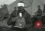 Image of Red Cross staff distribute hot chocolate to soldiers Chatel Chehery France, 1918, second 59 stock footage video 65675023650