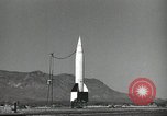 Image of V-2 Rocket White Sands New Mexico USA, 1947, second 28 stock footage video 65675023660