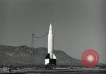 Image of V-2 Rocket White Sands New Mexico USA, 1947, second 29 stock footage video 65675023660