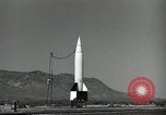 Image of V-2 Rocket White Sands New Mexico USA, 1947, second 30 stock footage video 65675023660