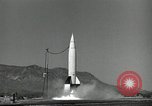 Image of V-2 Rocket White Sands New Mexico USA, 1947, second 34 stock footage video 65675023660