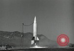 Image of V-2 Rocket White Sands New Mexico USA, 1947, second 35 stock footage video 65675023660