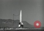 Image of V-2 Rocket White Sands New Mexico USA, 1947, second 38 stock footage video 65675023660