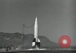 Image of V-2 Rocket White Sands New Mexico USA, 1947, second 39 stock footage video 65675023660