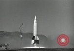 Image of V-2 Rocket White Sands New Mexico USA, 1947, second 41 stock footage video 65675023660