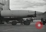 Image of V-2 Rocket White Sands New Mexico USA, 1947, second 37 stock footage video 65675023661