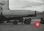 Image of V-2 Rocket White Sands New Mexico USA, 1947, second 38 stock footage video 65675023661