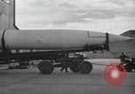 Image of V-2 Rocket White Sands New Mexico USA, 1947, second 40 stock footage video 65675023661