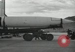 Image of V-2 Rocket White Sands New Mexico USA, 1947, second 42 stock footage video 65675023661