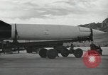 Image of V-2 Rocket White Sands New Mexico USA, 1947, second 47 stock footage video 65675023661