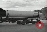 Image of V-2 Rocket White Sands New Mexico USA, 1947, second 49 stock footage video 65675023661