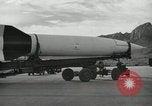 Image of V-2 Rocket White Sands New Mexico USA, 1947, second 51 stock footage video 65675023661