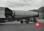 Image of V-2 Rocket White Sands New Mexico USA, 1947, second 53 stock footage video 65675023661